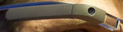 Sensores do Google Glass.